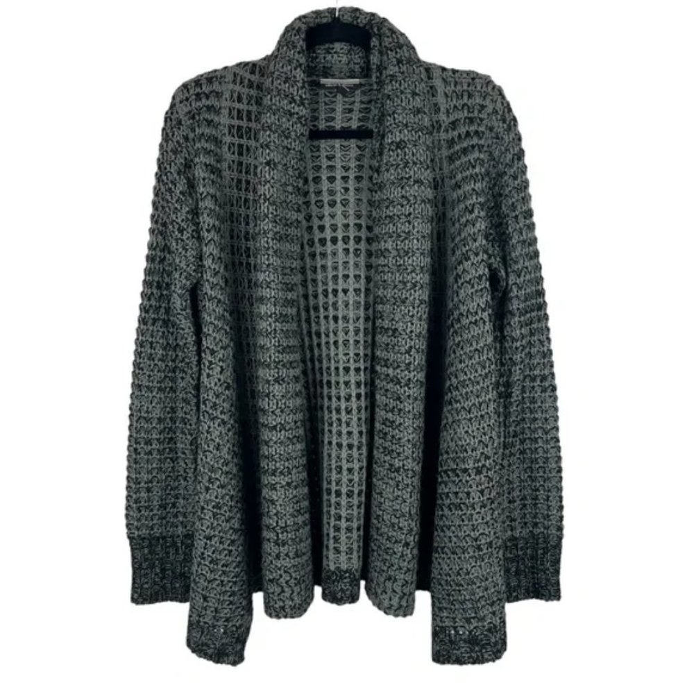 Allison Brittney Knit Open Front Cardigan M